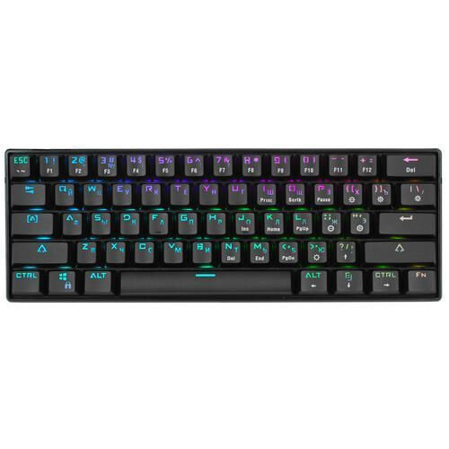 DEXP Клавиатура проводная Tanto RGB, черный #1