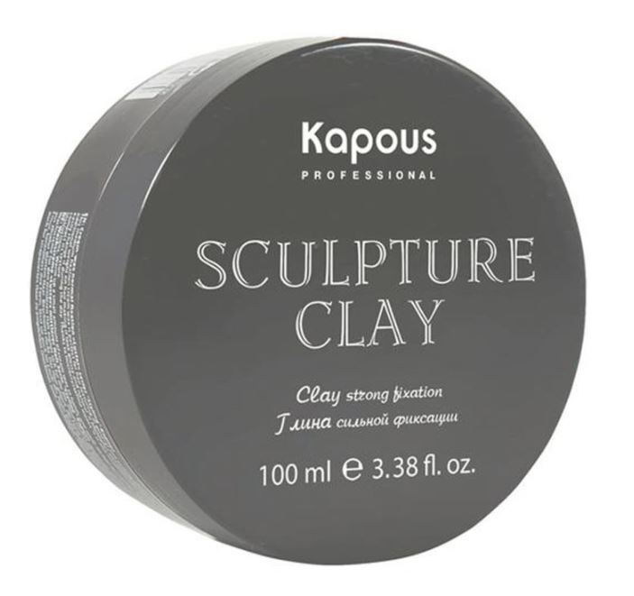 Kapous Professional Глина для укладки волос нормальной фиксации Sculpture Clay, 100 мл  #1