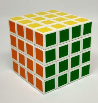 Головоломка кубик Рубика 4х4 (белый) #1