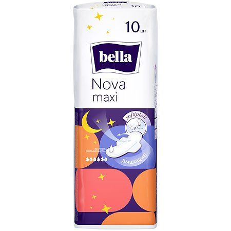 Прокладки женские BELLA Nova Maxi, 10 шт #1