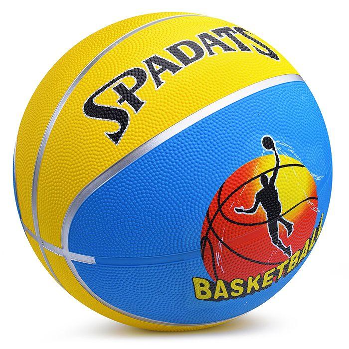 КНР Мяч баскетбольный, 7 размер, желтый #1