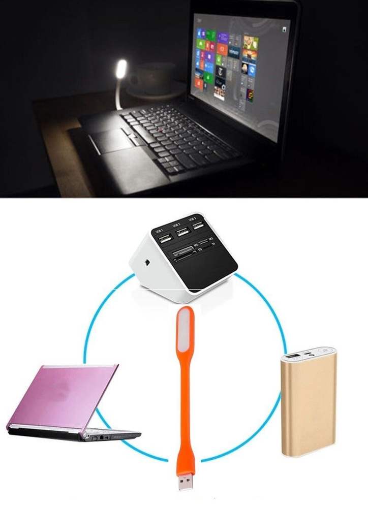 Подсветка для ноутбука / ночник / usb подсветка для ноутбука / usb светильник / LED лампа для ноутбука #1