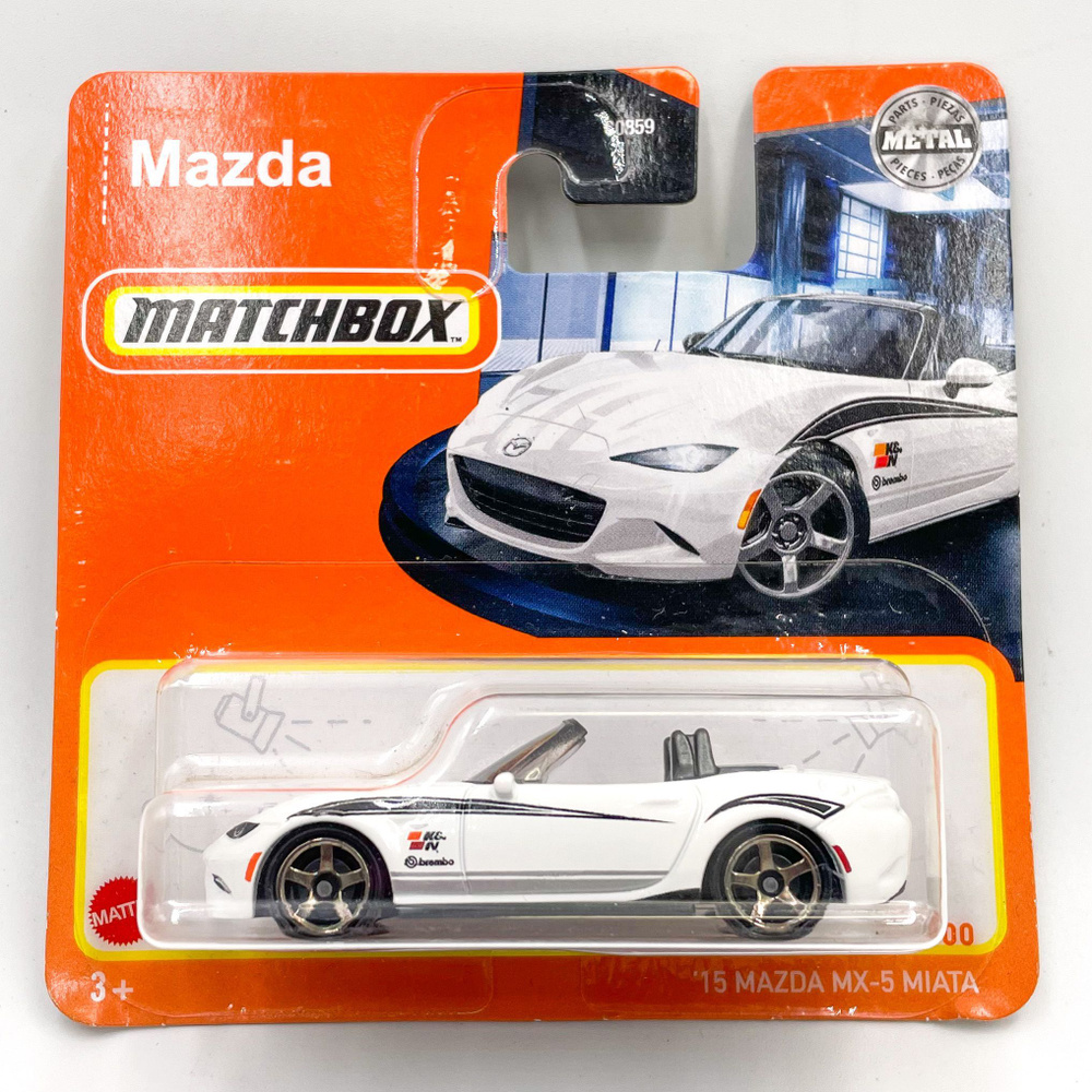 Matchbox машинка 15 Mazda MX-5 Miata Металлическая Коллекционная #1