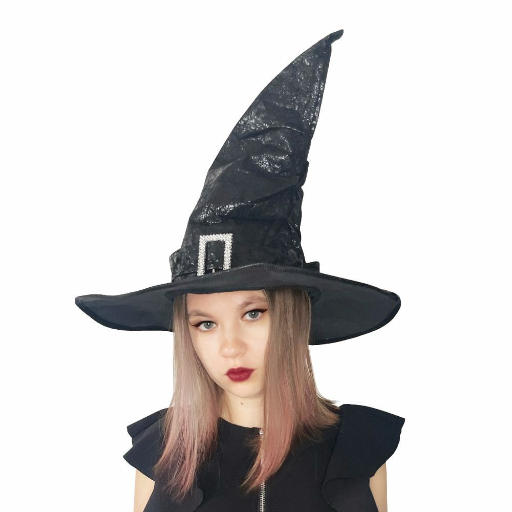 Шляпа "Колпак Салемской ведьмы" для вечеринки в стиле Хэллоуин  #1