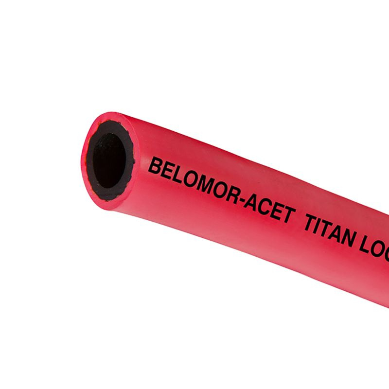 Рукав ацетиленовый BELOMOR-ACET, красный, вн. диам. 25мм, 20bar, TL025BM-ACL TITAN LOCK, 30 метров  #1
