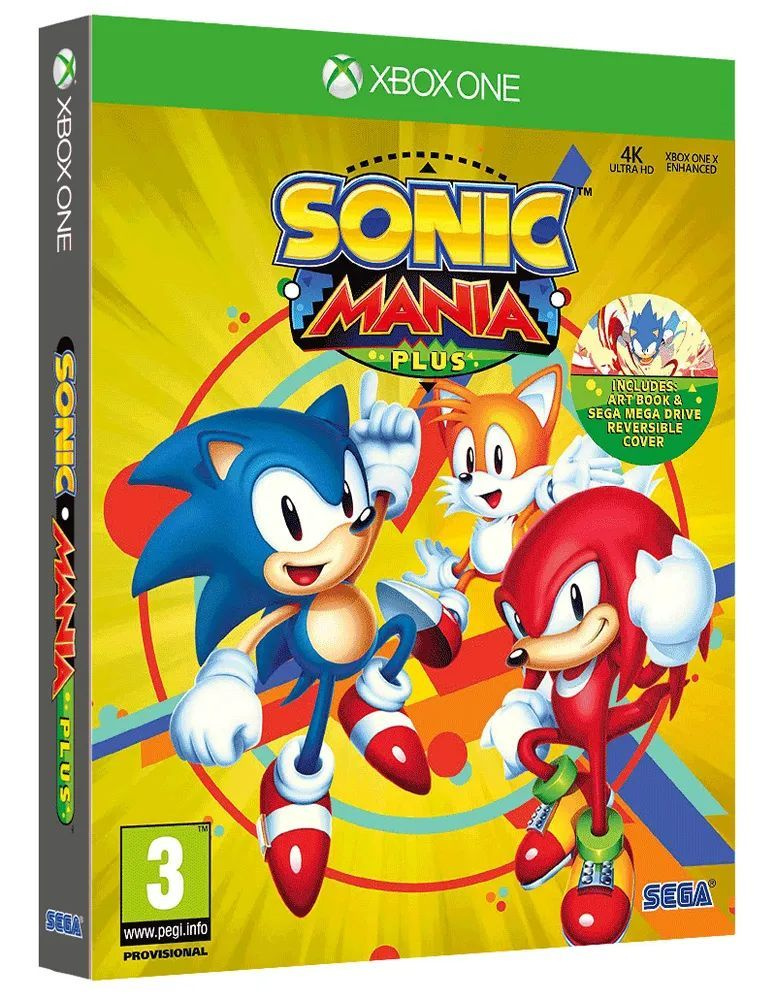 Игра на диске Sonic Mania Plus (Xbox Series, Xbox One, Английская версия) #1