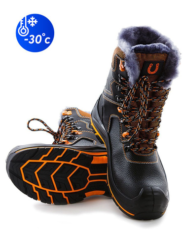 Ботинки Рабочие Мужские Зимние – купить в интернет-магазине OZON по низкойцене