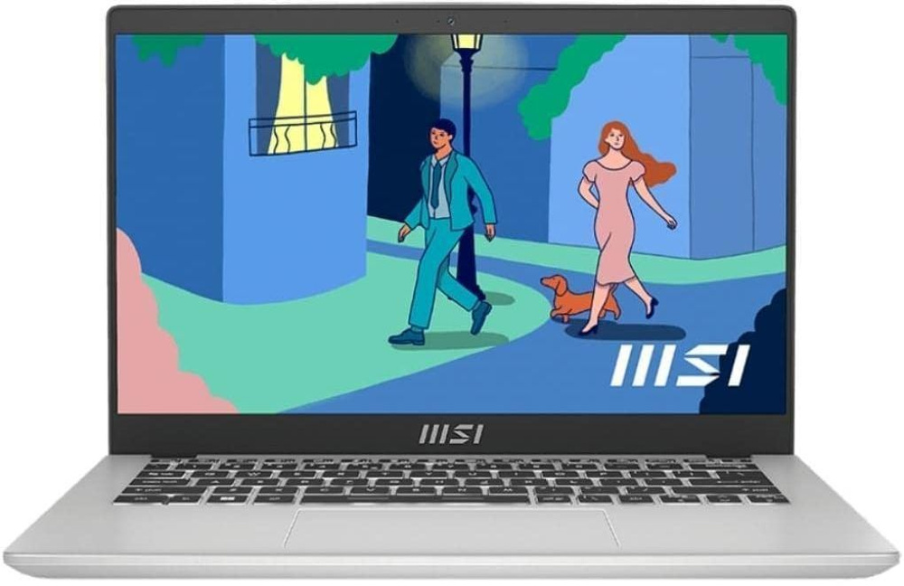 MSI 14 C12M-239RU Ноутбук 14", Intel Core i5-1235U, RAM 8 ГБ, SSD 512 ГБ, Intel Iris Xe Graphics, Windows #1