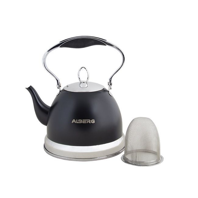 Чайник с фильтром ALBERG AL-3000, объем 1,0л черный #1