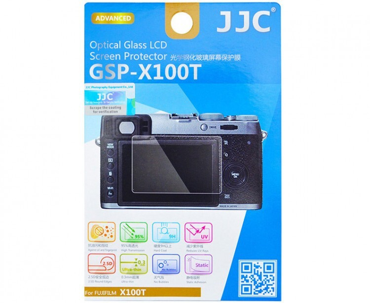 Защитное стекло JJC GSP-X100T для фотокамер Fujifilm X100T / X100F / X-A1 / X-A2 / X-M1  #1