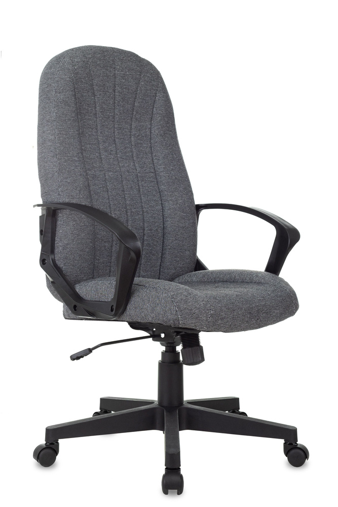 Кресло руководителя Бюрократ T-898/3C1GR, серый, ткань #1