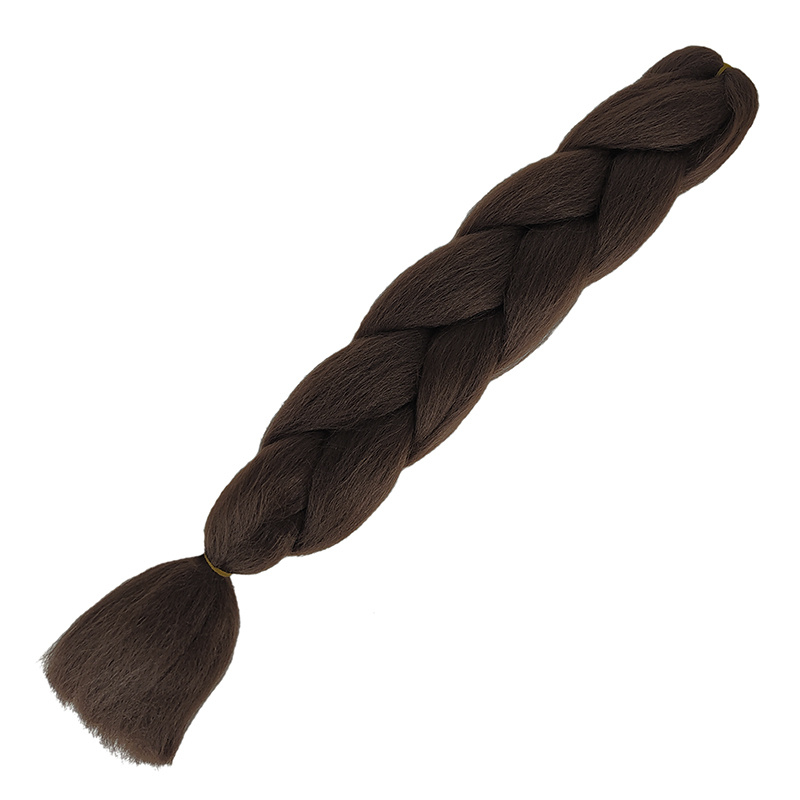 Канекалон коса 60 см, цвет темно-каштановый #1