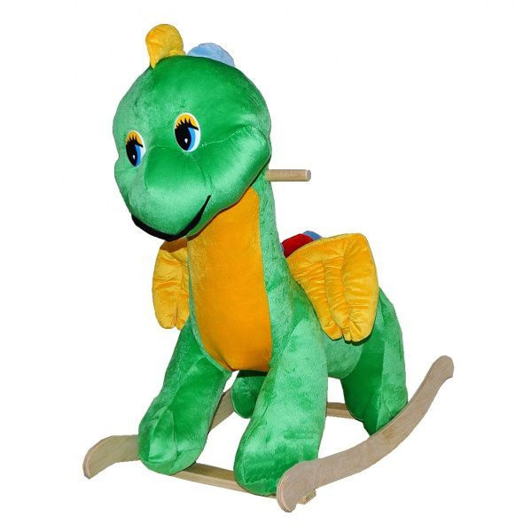 Детская качалка Дракон, мягкая игрушка для малышей, подарок ребенку на день рождения, 70 см  #1