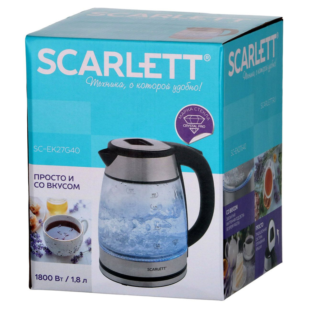 Scarlett Электрический чайник SC-EK27G40 #1