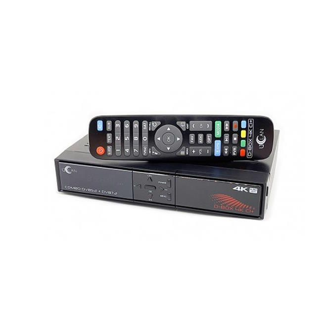 UCLAN D-Box 4K CI+ - Комбинированная телевизионная приставка DVBS2, DVBT2/C  #1
