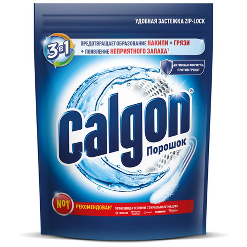 Смягчитель воды для стиральных машин Calgon 3 в 1, порошок, 1,5 кг  #1