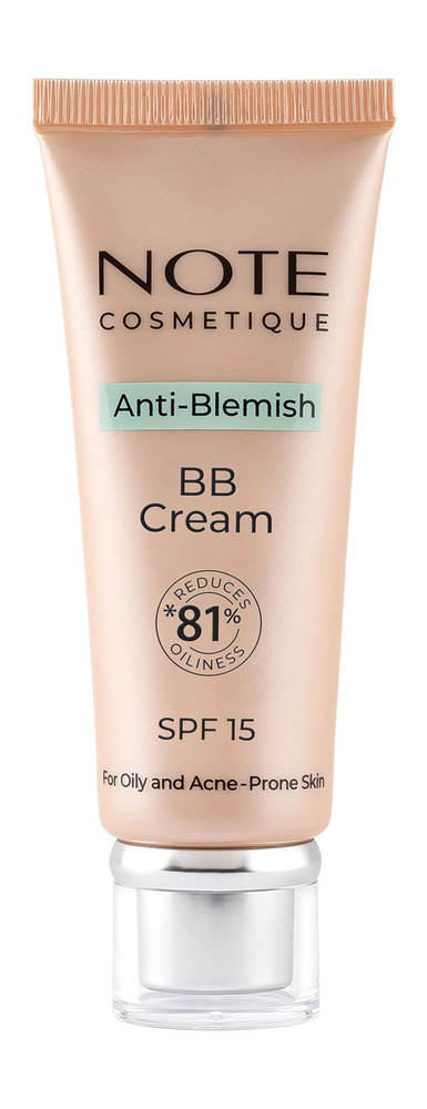 ВВ-крем для проблемной, жирной и склонной к акне коже / 4 Medium Beige / Note Anti-Blemish BB Cream SPF #1
