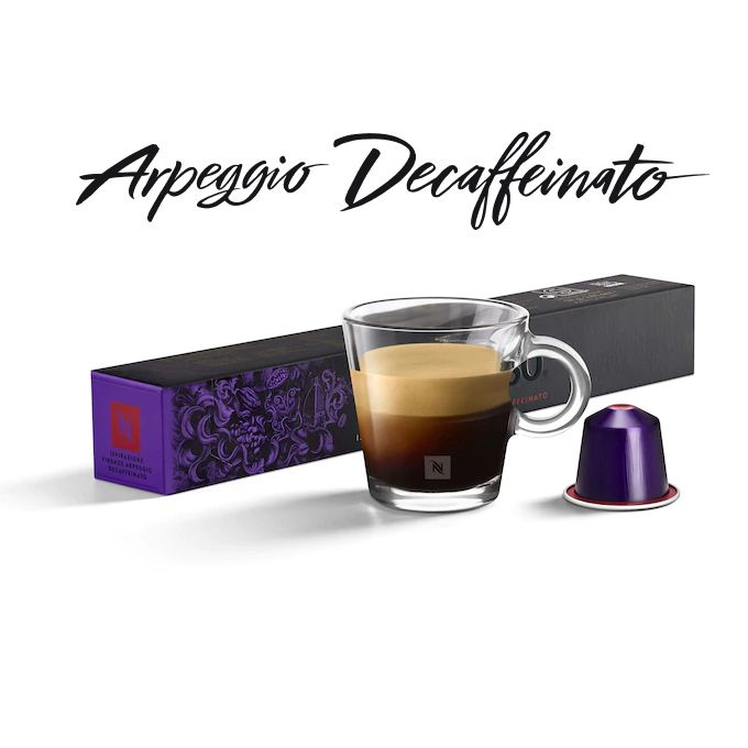 Кофе Nespresso ARPEGGIO Decaffeinato в капсулах, 10 шт., для кофемашин Original  #1