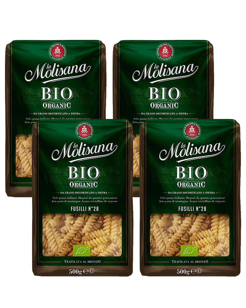 Макаронные изделия La Molisana Спиральки из твердых сортов пшеницы BIO 500 гр. - 4 шт.  #1