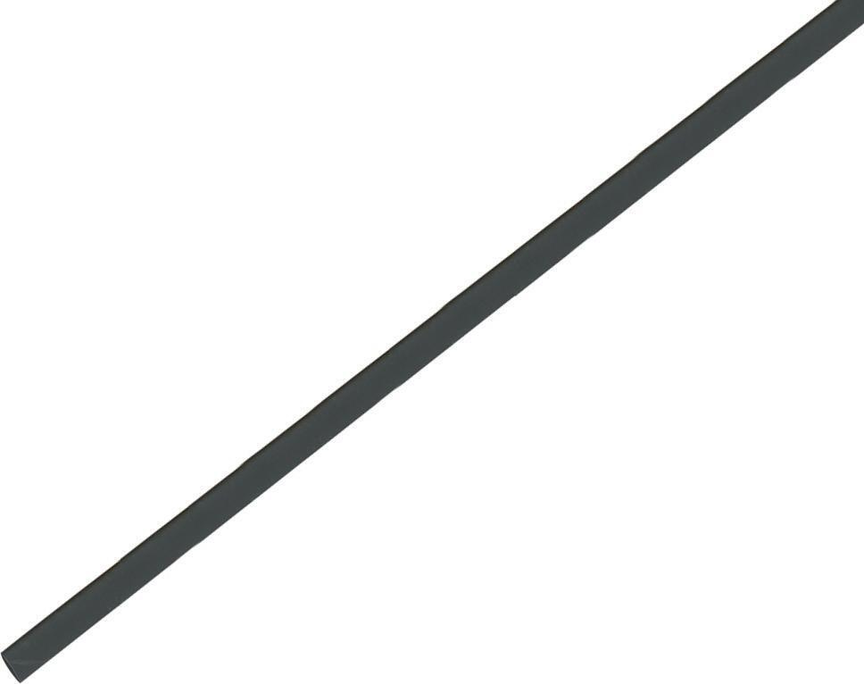 Термоусадочная трубка в рулоне IEK ТТУ 10/5 негорючая черная (комплект из 50 м)  #1