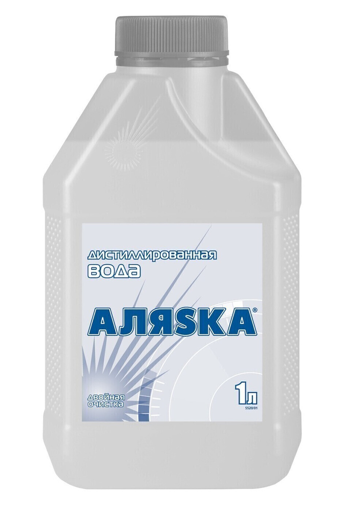 Дистиллированная вода для отпаривателя Аляска 1л #1