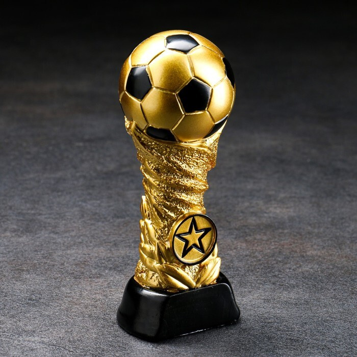 Статуэтка наградная "Футбольный Спортивный кубок золото"17х7х7см 5486648  #1