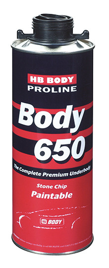 Антигравий Body Proline 650 черный 1 л #1