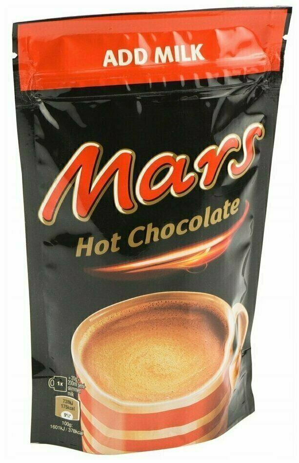 Горячий шоколад в пакете Mars, 140 г #1