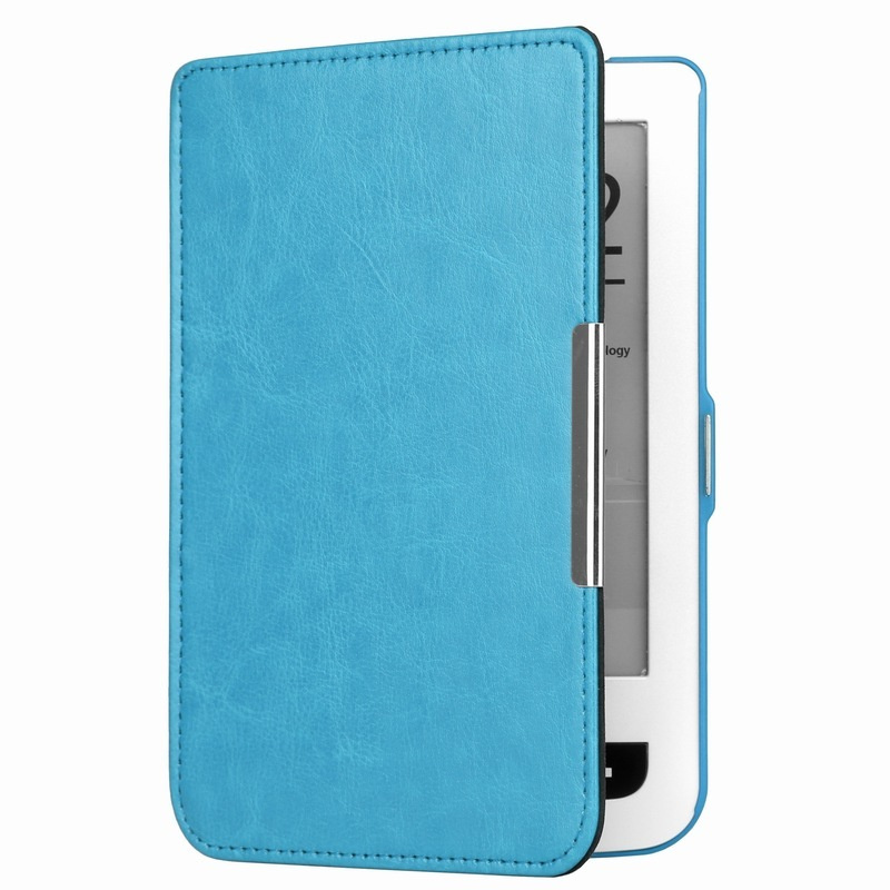 Чехол-обложка футляр MyPads для PocketBook 515 mini из качественной эко-кожи тонкий с магнитной застежкой #1