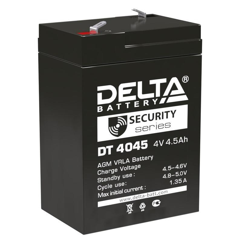 Аккумулятор для прожекторов 4В 4.5А.ч Delta DT 4045 #1