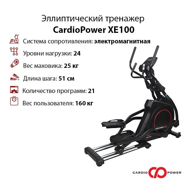 Эллиптический тренажер CardioPower XE100 #1