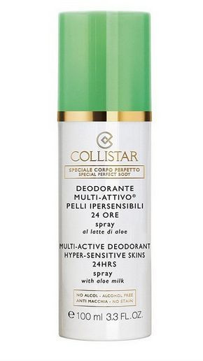 Collistar - Дезодорант-спрей с молочком алоэ для чувствительной кожи, Deodorant multi active pelli ipersensibili #1