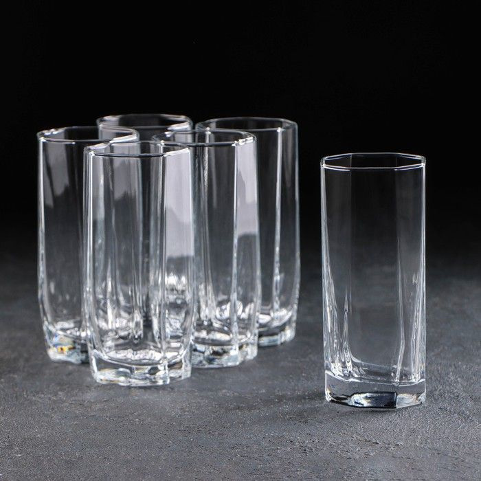 Набор стаканов Pasabahce "Hisar", 225 мл, стекло, 6 шт #1