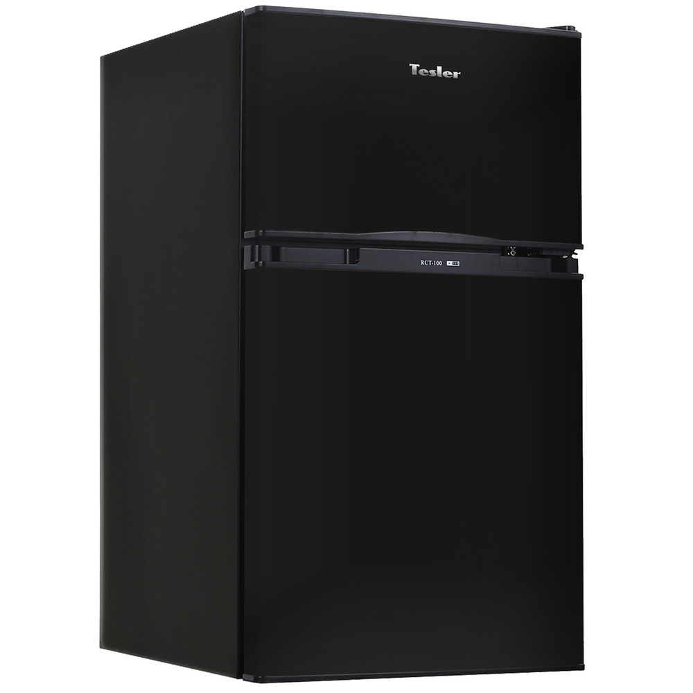 Холодильник TESLER RCT-100 BLACK. Товар уцененный #1