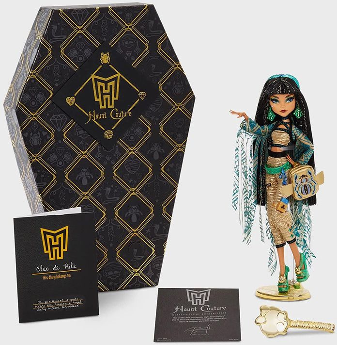 Коллекционная кукла Monster High Cleo De Nile 2022 Клео Де Нил в гробу  #1