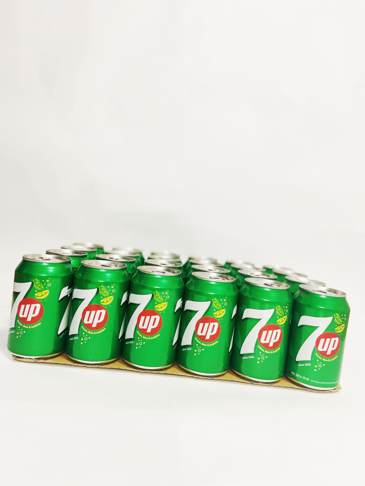 Газированный напиток 7Up Original, 0.33 л, 24 шт (Афганистан) #1