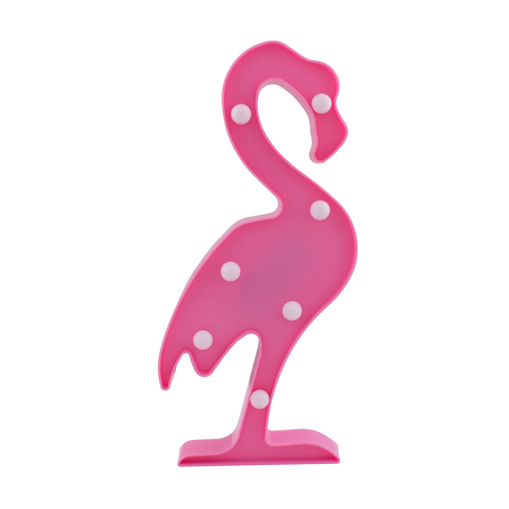 Ночник светодиодный Старт Фламинго на батарейках #1