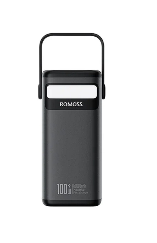 Внешний аккумулятор Romoss PMT60 60000мАч 100Вт Быстрая зарядка LED  #1