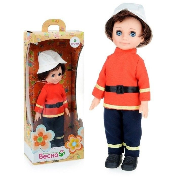 Кукла "Пожарный", 30 см #1