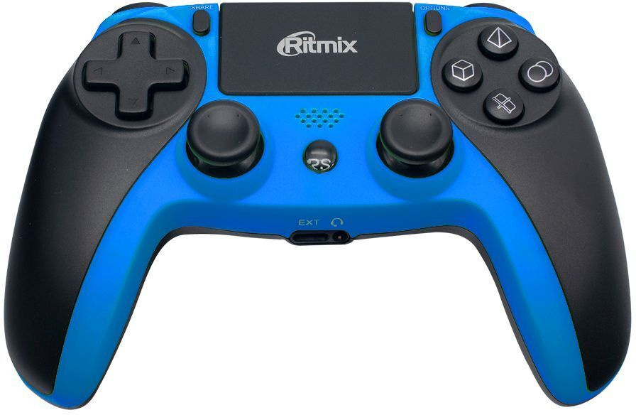 Геймпад RITMIX GP-063BTH Black-Blue #1