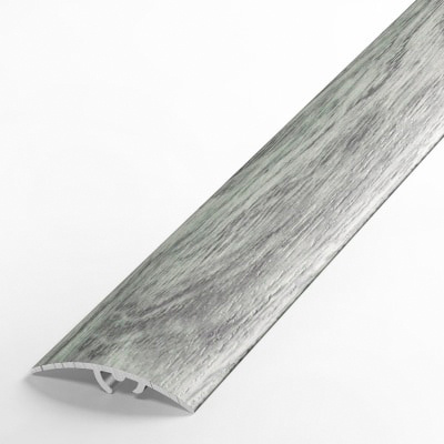Порожек со скрытым креплением напольный разноуровневый 41 мм, длина 0,9 м, профиль-порог алюминиевый #1