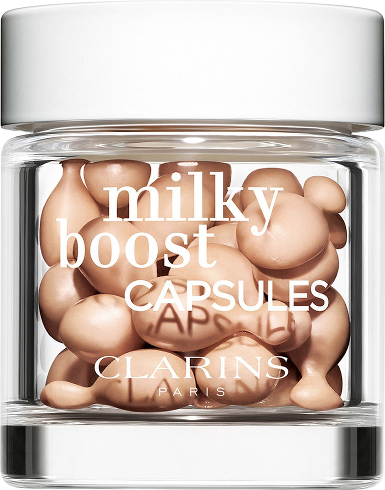 Тональный флюид для лица Clarins Milky Boost Capsules 03, в капсулах, 30 шт х 0,2 мл  #1