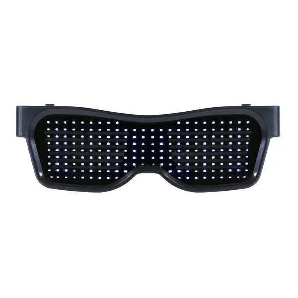 светящиеся очки с текстом Eyeglasses, белый #1
