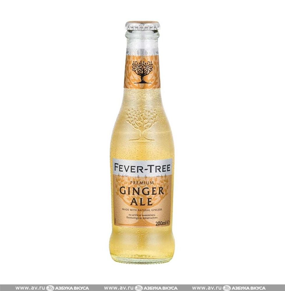 Напиток газированный Premium Ginger Ale, Fever Tree, 0.2 л, Великобритания -9 шт.  #1