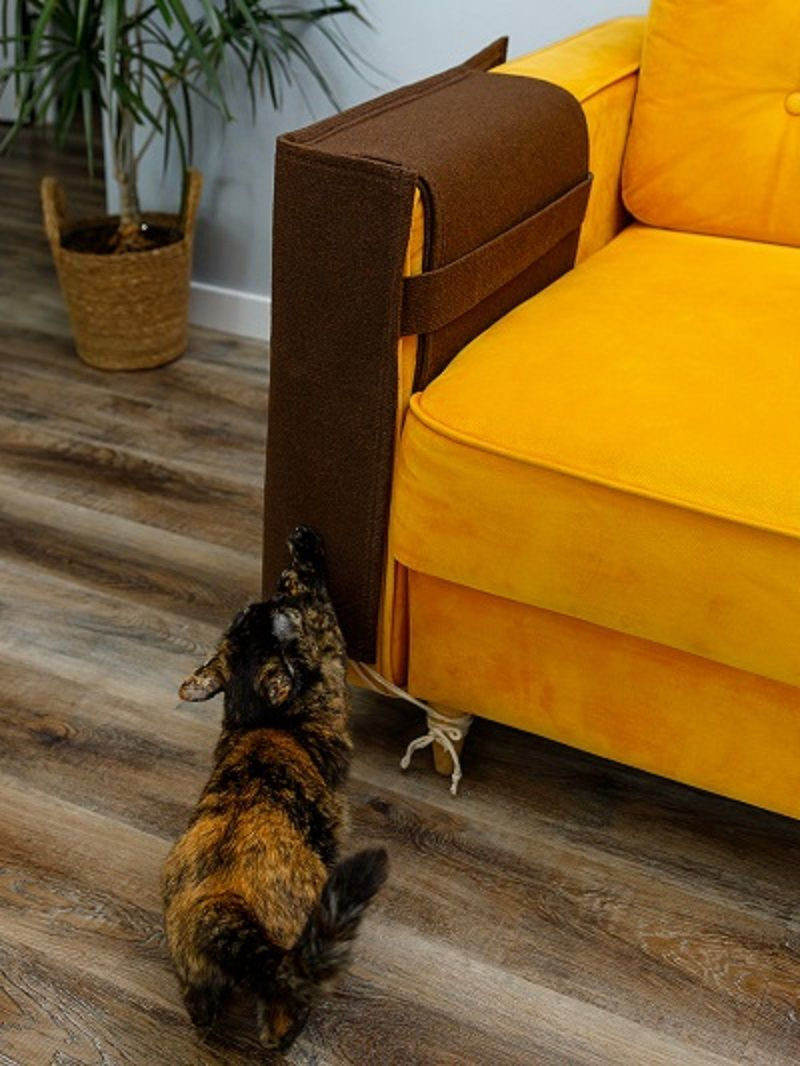 Когтеточка для кошки на мебель (диван/кресло)