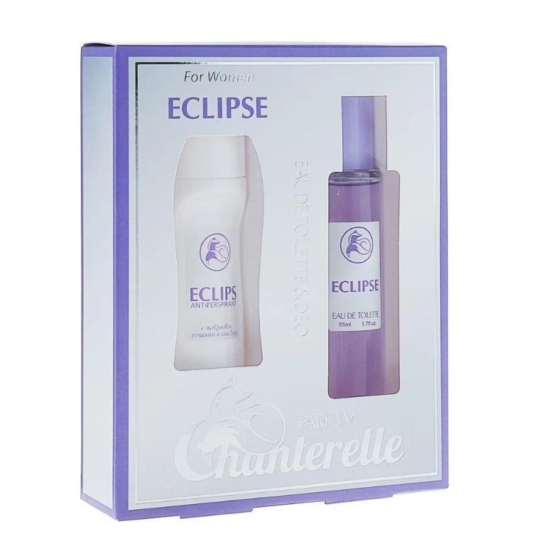 Paris Line Parfums Набор женский "Eclipse", туалетная вода, 55 мл + дезодорант-антиперспирант, 40 мл #1