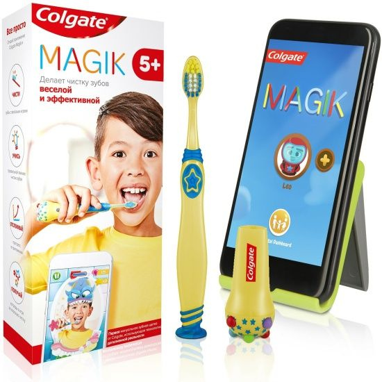 Зубная щетка Colgate Magik Для Детей 5+ мягкая #1