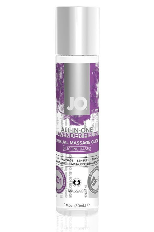 Массажный гель ALL-IN-ONE Massage Oil Lavender с ароматом лаванды - 30 мл.  #1