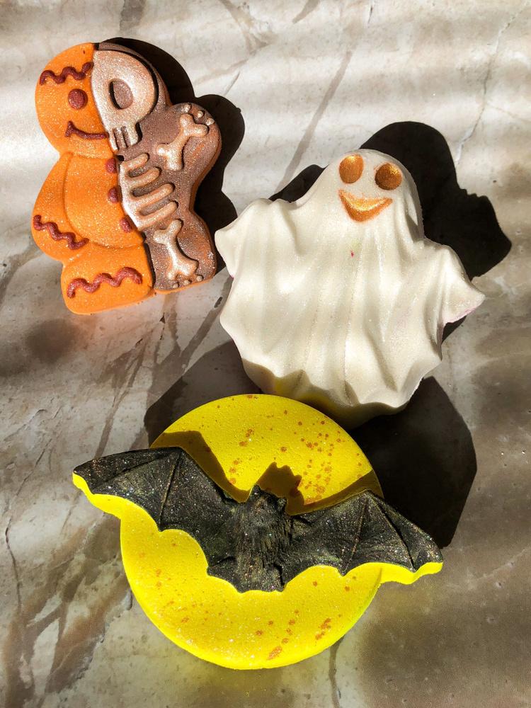 MAGICBATHROOM Бомбочки для ванны Хэллоуин / Halloween / Подарочный набор  #1