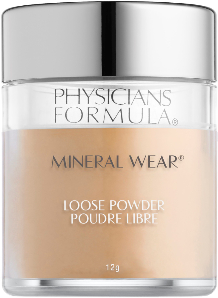 PHYSICIANS FORMULA Пудра рассыпчатая минеральная Mineral Wear Loose Powder,тон кремовый натуральный 12г #1